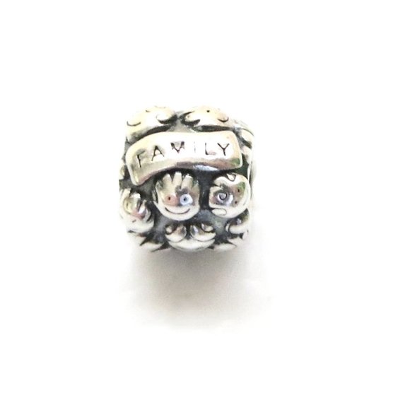 Pandora - Love Family Sterling Silver - Retired Charm - Picture 2 of 4